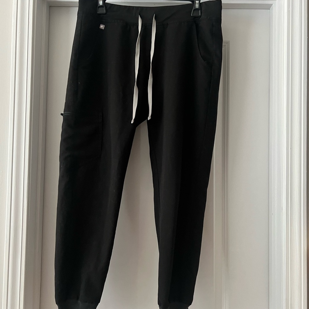 Figs Black Joggers